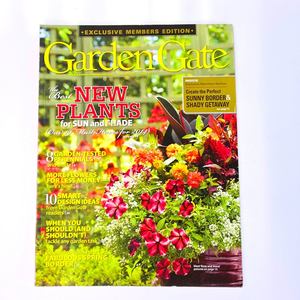 Garden Gate Magazine Feb 2014 Issue 115 Exclusive Members Edition